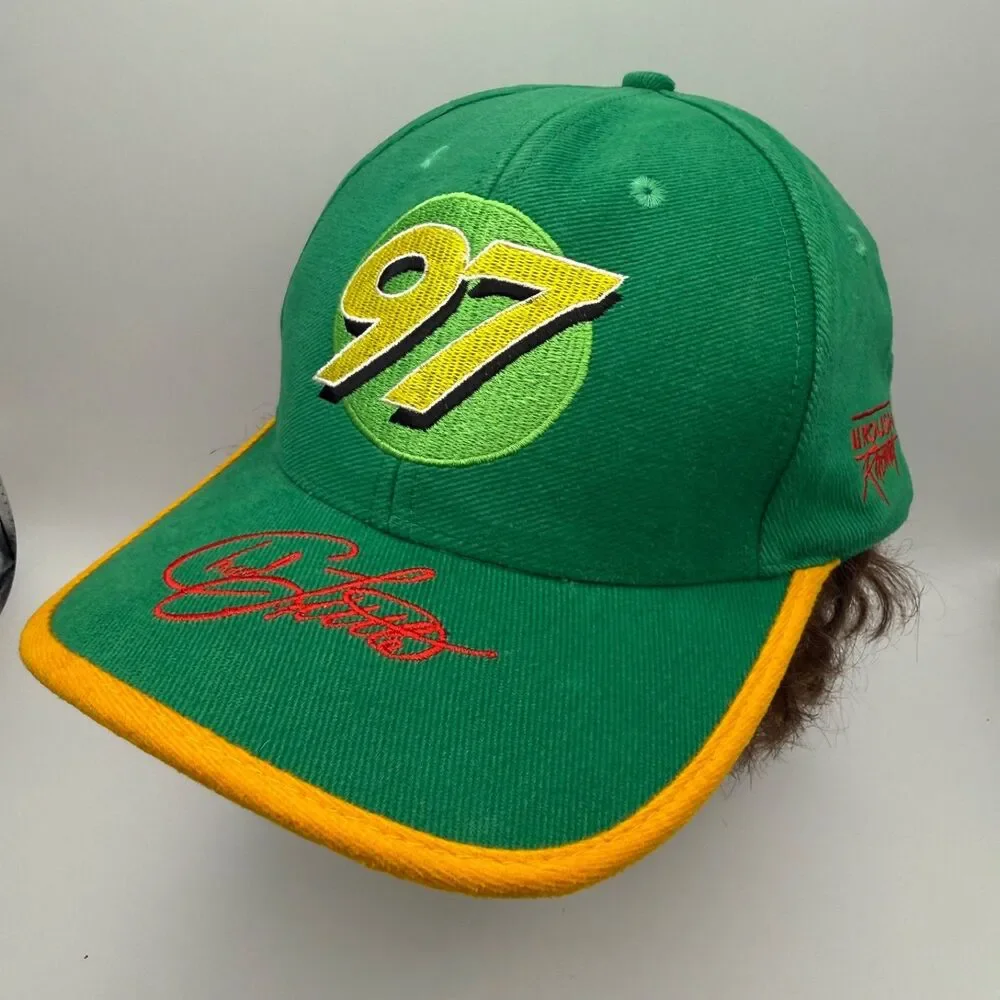 Vtg 1990s John Deere Motorsports Chad Little Hat NWOT NASCAR Tonkin Taiwan #97